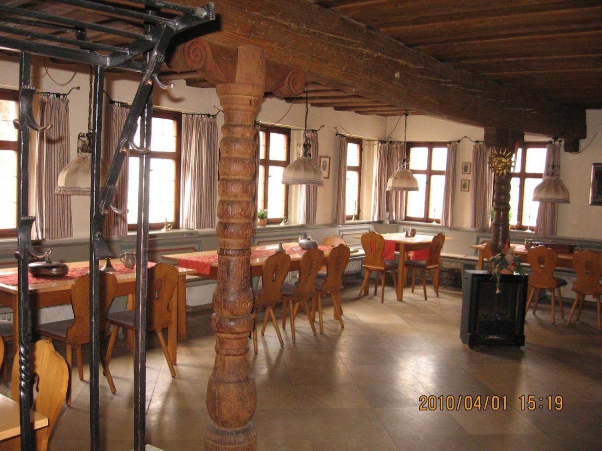 Alte Poststation Goldener Hirsch 호텔 Emskirchen 외부 사진