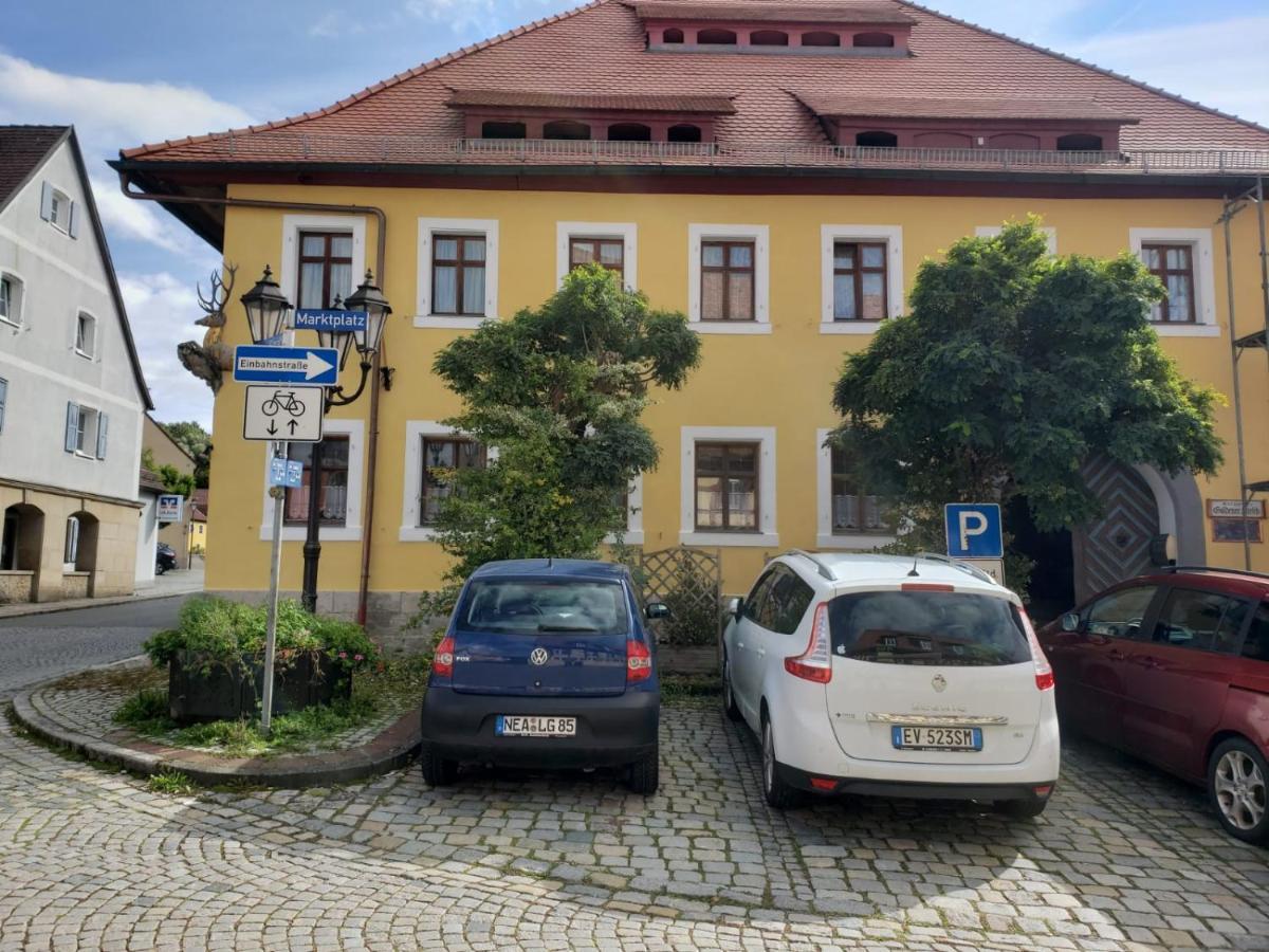 Alte Poststation Goldener Hirsch 호텔 Emskirchen 외부 사진